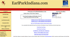 Desktop Screenshot of earlparkindiana.com