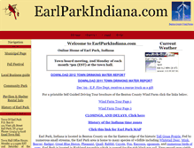 Tablet Screenshot of earlparkindiana.com